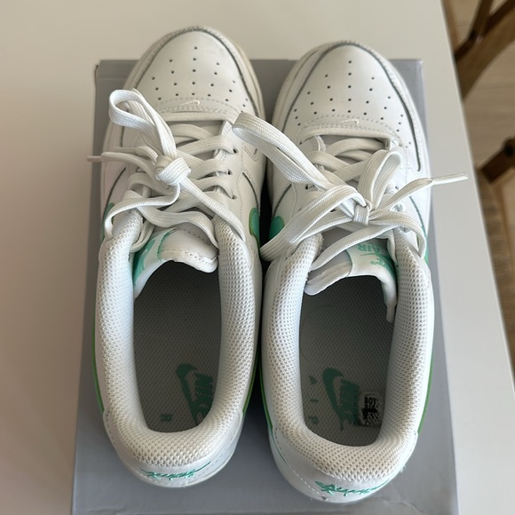 Nike Mint Green Air Force Ones! - Picture 7 of 9